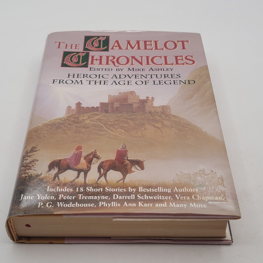 Mike Ashley The Camelot Chronicles Hardcover 1995 Wings Books Arthurian Good